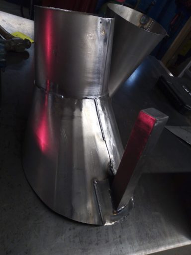 Extractor Mouth Sheet Metal